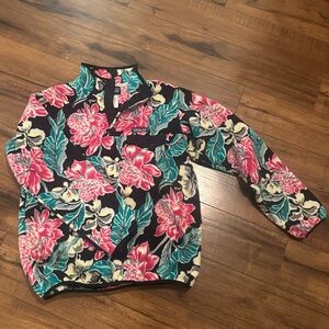 Floral Patagonia Fleece Medium